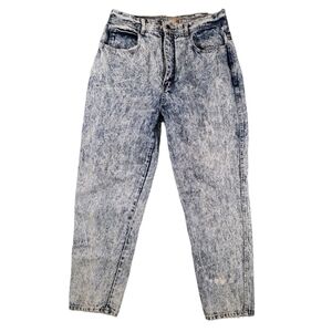 Vintage Points West High-Rise Acid Wash Mom Jeans Size 20 / 16